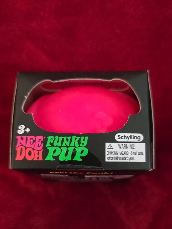 Schylling Other - Schylling NeeDoh Funky Pup Squeeze Toy - Hot Pink